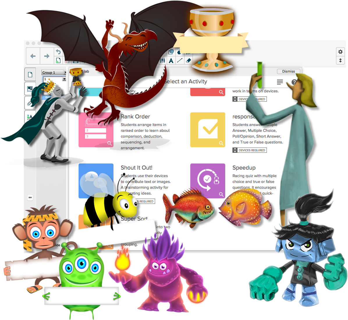 Classroom Game Cliparts - Cartoon (1196x1114)