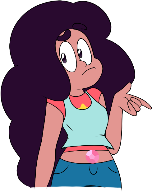 Stevonnie Hair Face Woman Clothing Pink Facial Expression - Steven Universe Png Stevonnie (495x619)