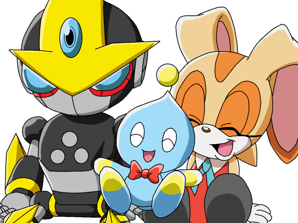 Cream, Cheese And Gemerl Pic By Aquamimi123 - Sonic Gemerl And Cream (1024x766)