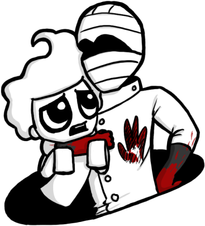 “ Mona And Dr - Cartoon (500x500)