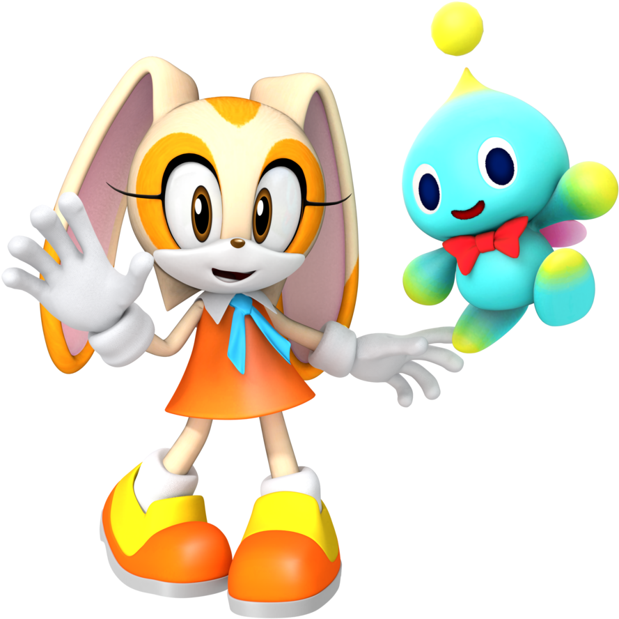 Cream The Rabbit N Cheese The Chao By Jaysonjeanchannel - Cream The Rabbit And Cheese The Chao (894x894)