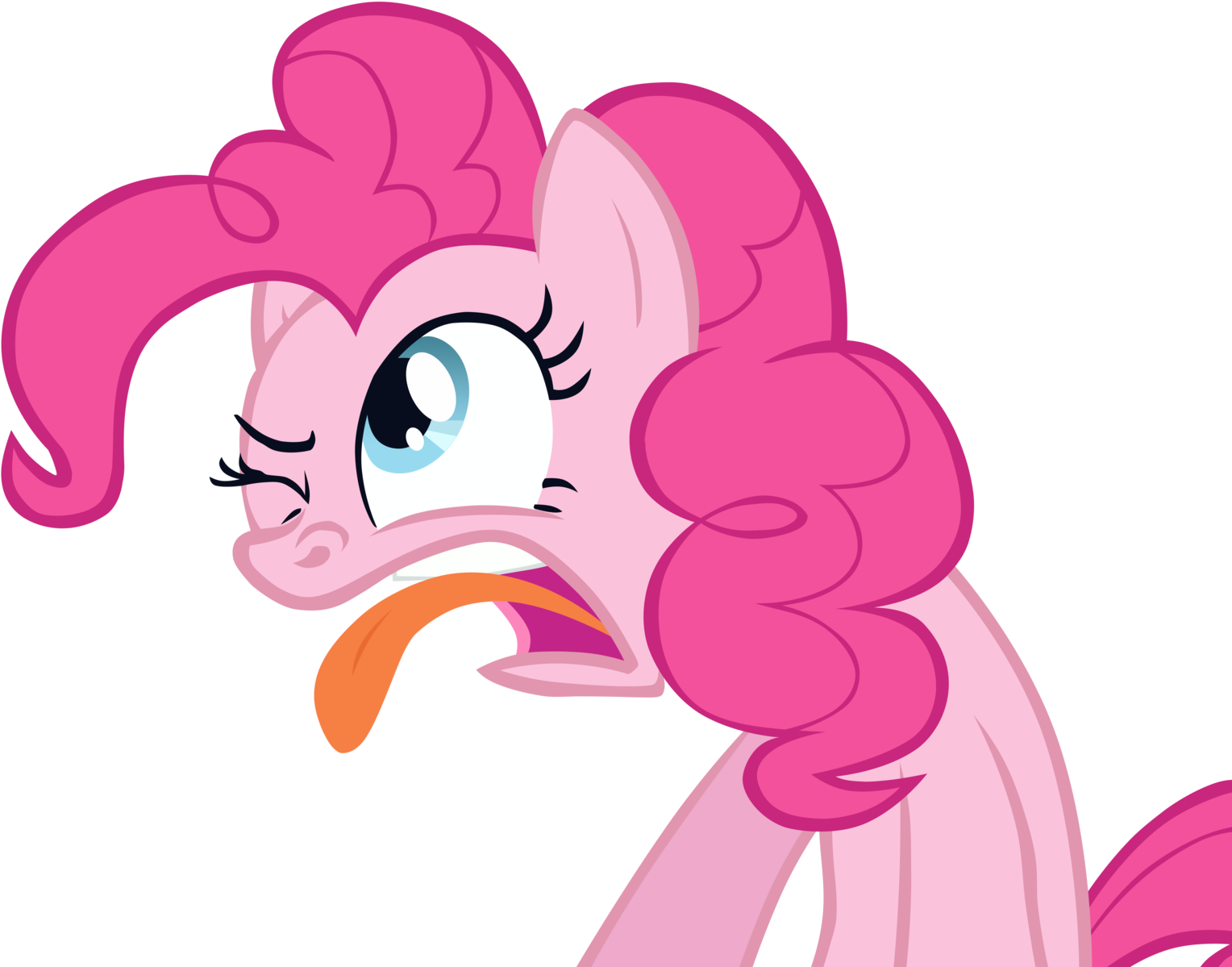Me When I Taste Cream Cheese Lol - Pinkie Pie Cream Pie (1600x1321)