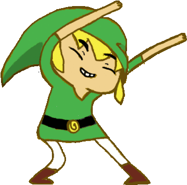 Link And The Legend Of Zelda Image - Link Dancing Gif (500x420)