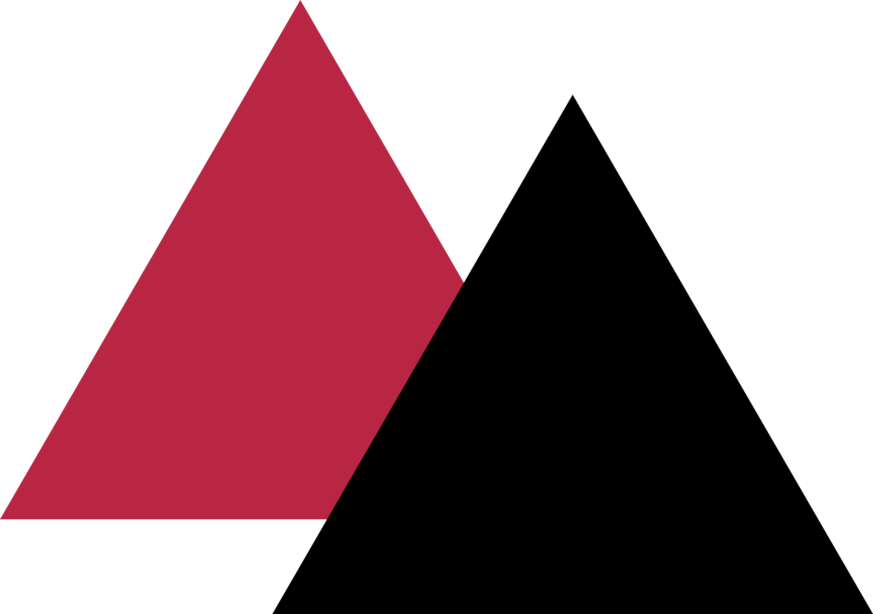 Triangles Used In Bigender Flag By Pride-flags - Triangle (2949x2076)