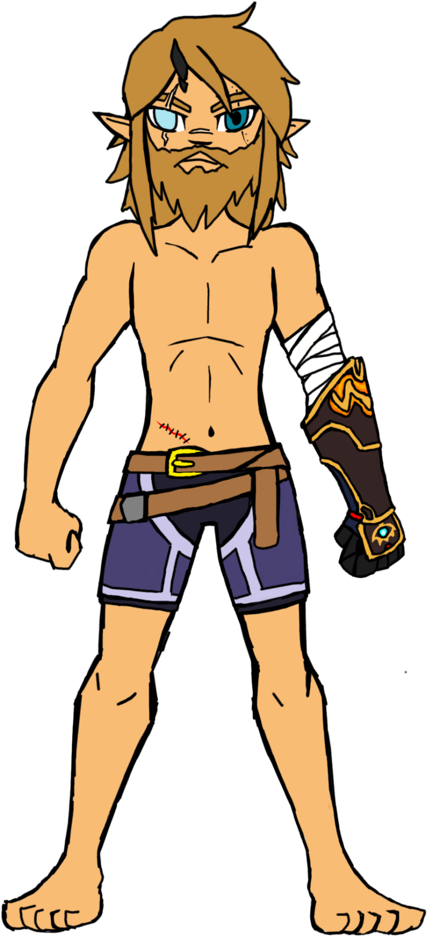 Link Link Legend Of Zelda Breath Of The Wild Zelda - Legend Of Zelda The Phantom Pain (918x1920)