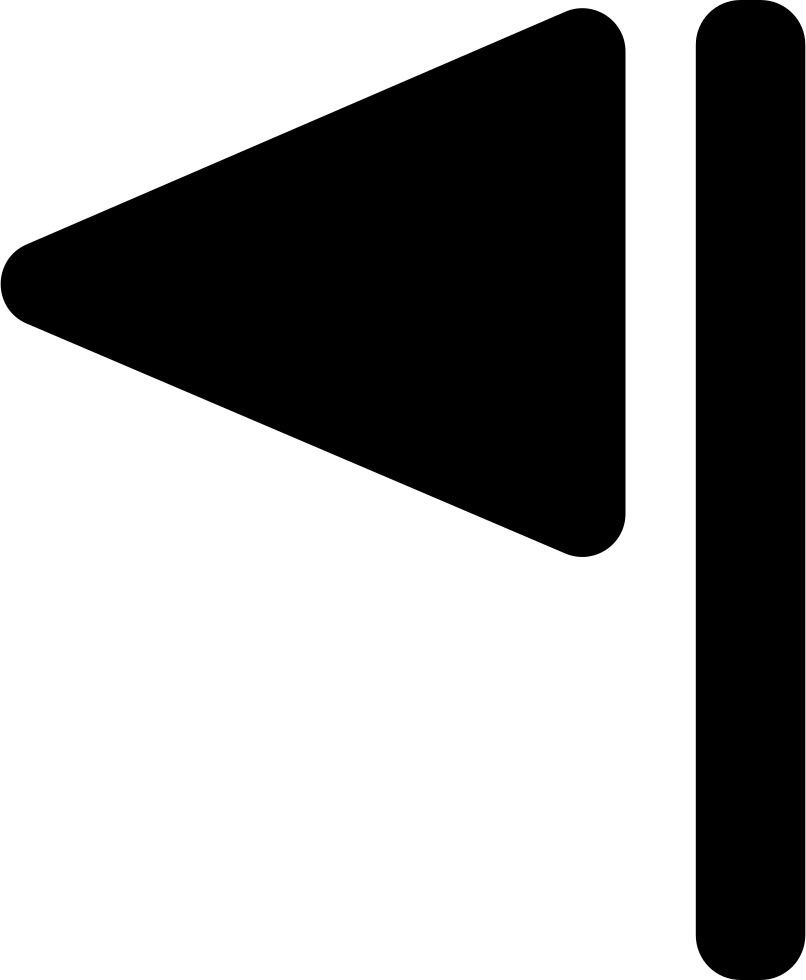 Flag Triangle Pointing Left Comments - Flag (806x980)