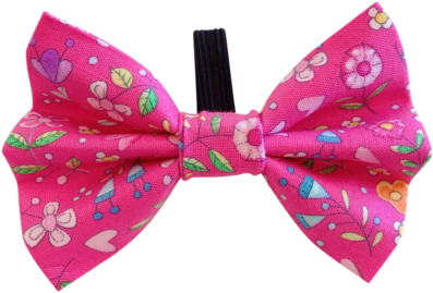 Pretty In Pink Bow Tie © - Paisley (600x450)