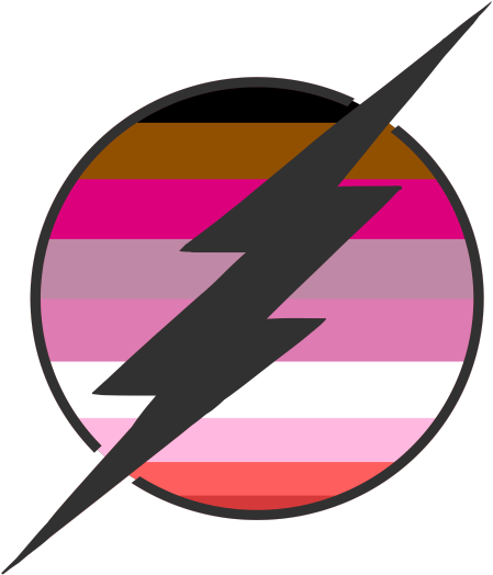Flash Lgbt Logos Uwu - Graphic Design (540x540)