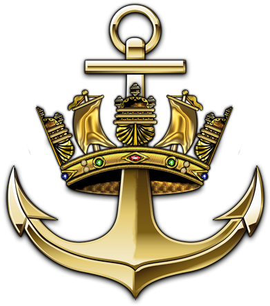 British Royal Navy Emblem Clipart - Royal Navy (409x450)