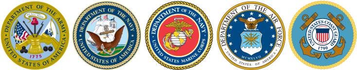 United States Armed Services - America United States Navy Usn Naval America United (750x200)