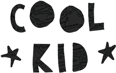 Cool Kid Logo 2 By Angela - Black And White Cool Logo (1000x409)
