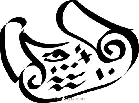 Treasure Map Royalty Free Vector Clip Art Illustration - Emblem (480x357)