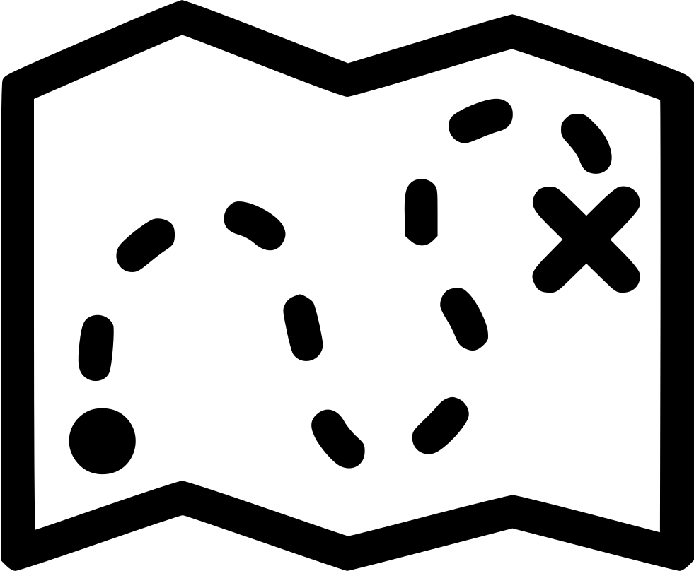 Map Plan Route Travel Treasure Comments - Travel Plan Icon (981x808)