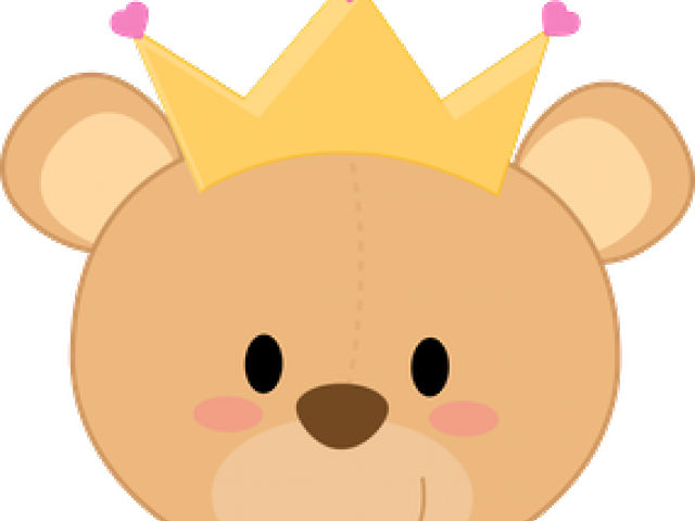 Princess Clipart Bear - Molde Patchwork Ursinha (640x480)