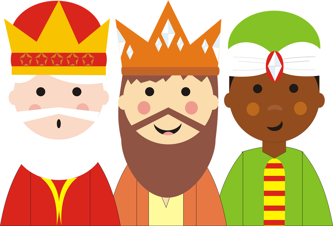 Kindergarten Graduation Clipart 21, Buy Clip Art - Reyes Magos Dibujo Png (1280x871)