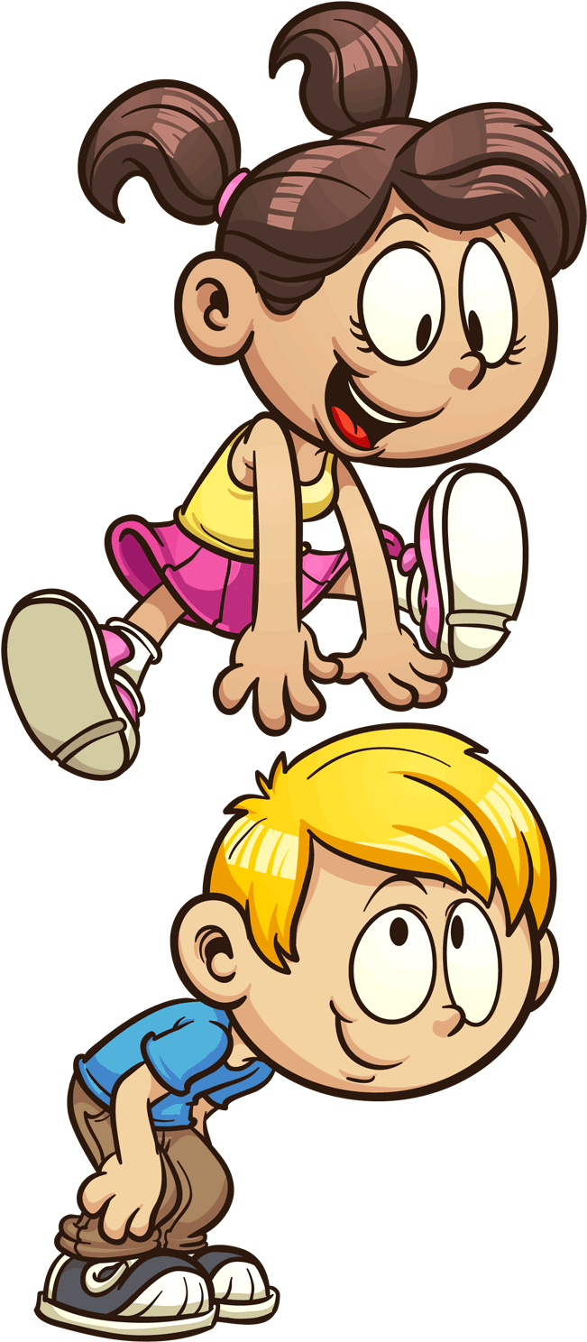 Pics For > Kids Vector Png - Kids Playing Vector Png (660x1491)