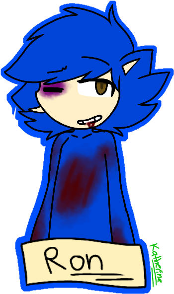 Happy Birthday Mfloras - Ron Slendytubbies 3 Anime (408x654)