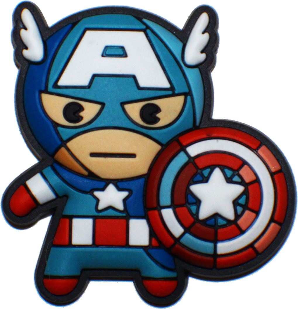 Avengers Clipart Object - Floppet 6 Set - Iron Man, Thor, Wolverine, Spider-man, (1044x1131)