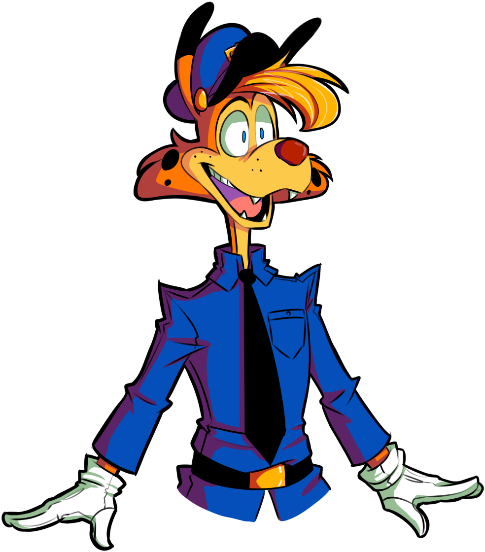 Bonkers D Bobcat - Cartoon (1000x1180)