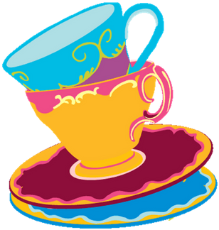 Cup Clipart Mad Hatter Tea - Mad Hatters Tea Party Clipart (360x360)