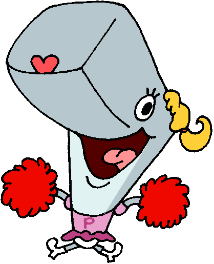 Pearl Spongebob Coloring Pages (418x515)