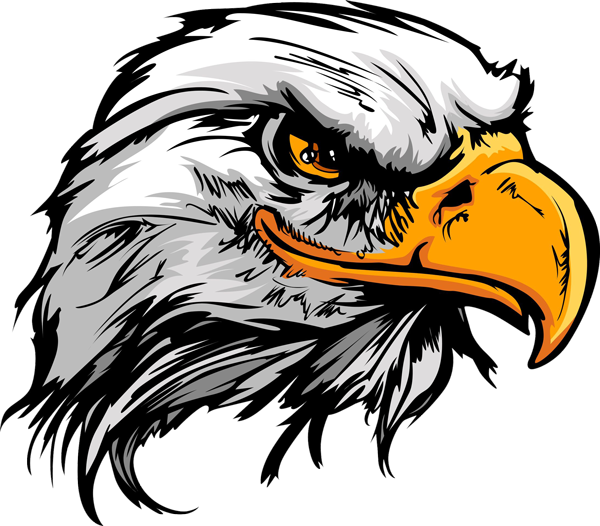 Eagle Vector (600x526)