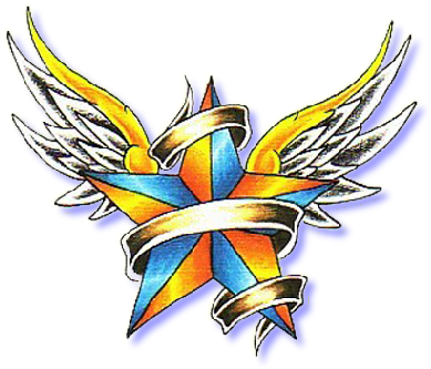 20 - Nautical Star Drawings For Tattoos (400x348)