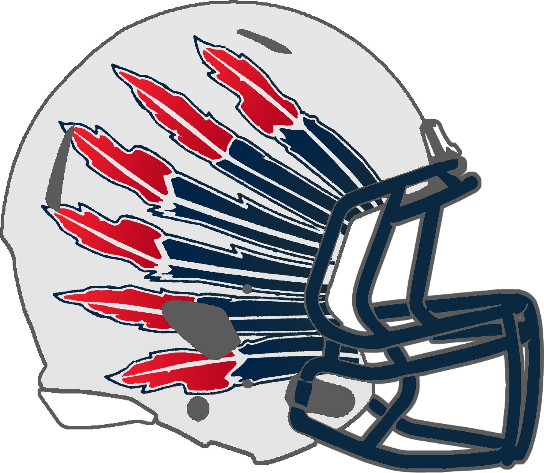 North Pike Jaguars - Mississippi State Helmet (1800x1565)