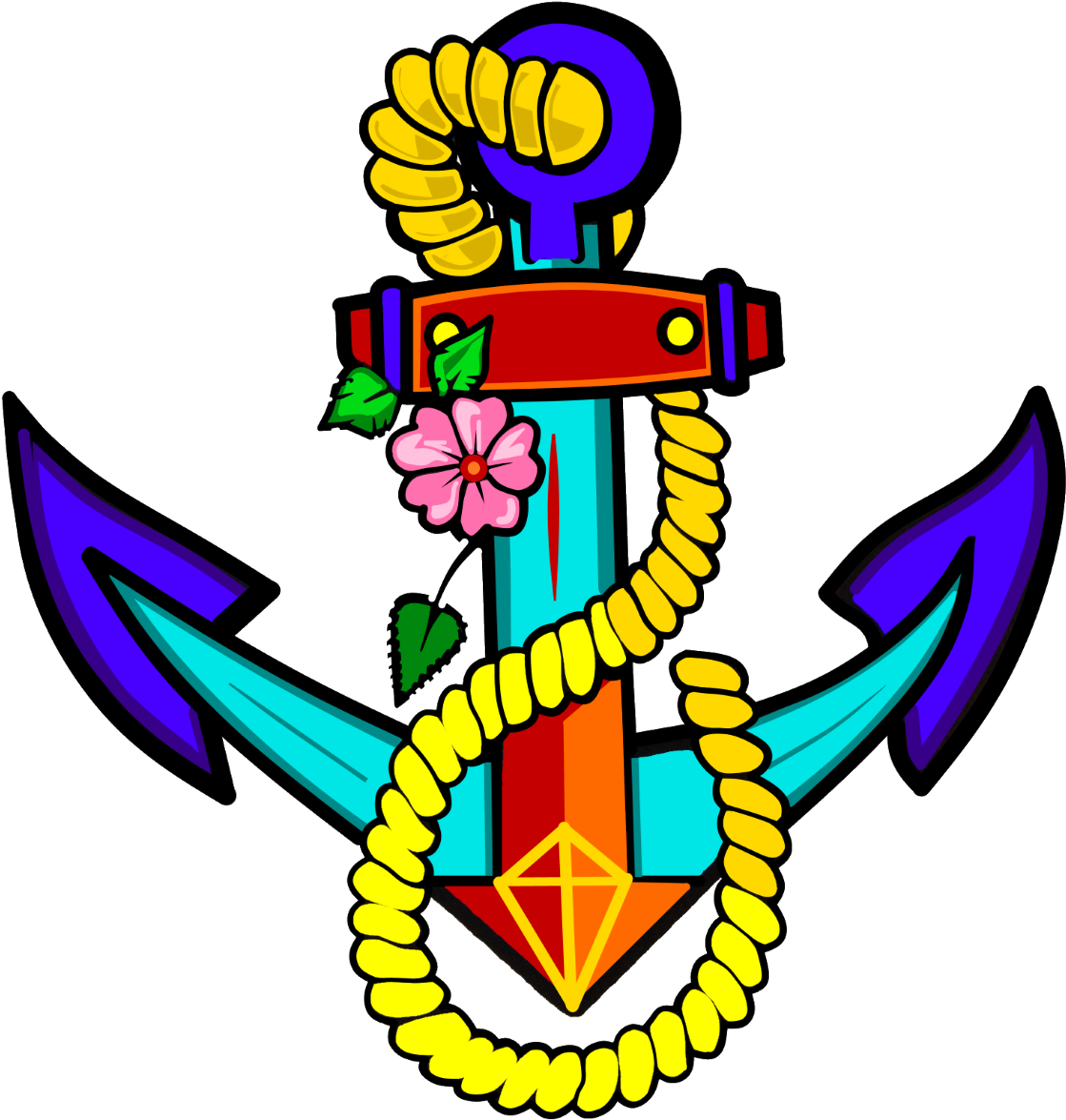 Tekn Projects, Anchor Design, Tattoo Flash Series, - Tekn Projects, Anchor Design, Tattoo Flash Series, (1192x1253)