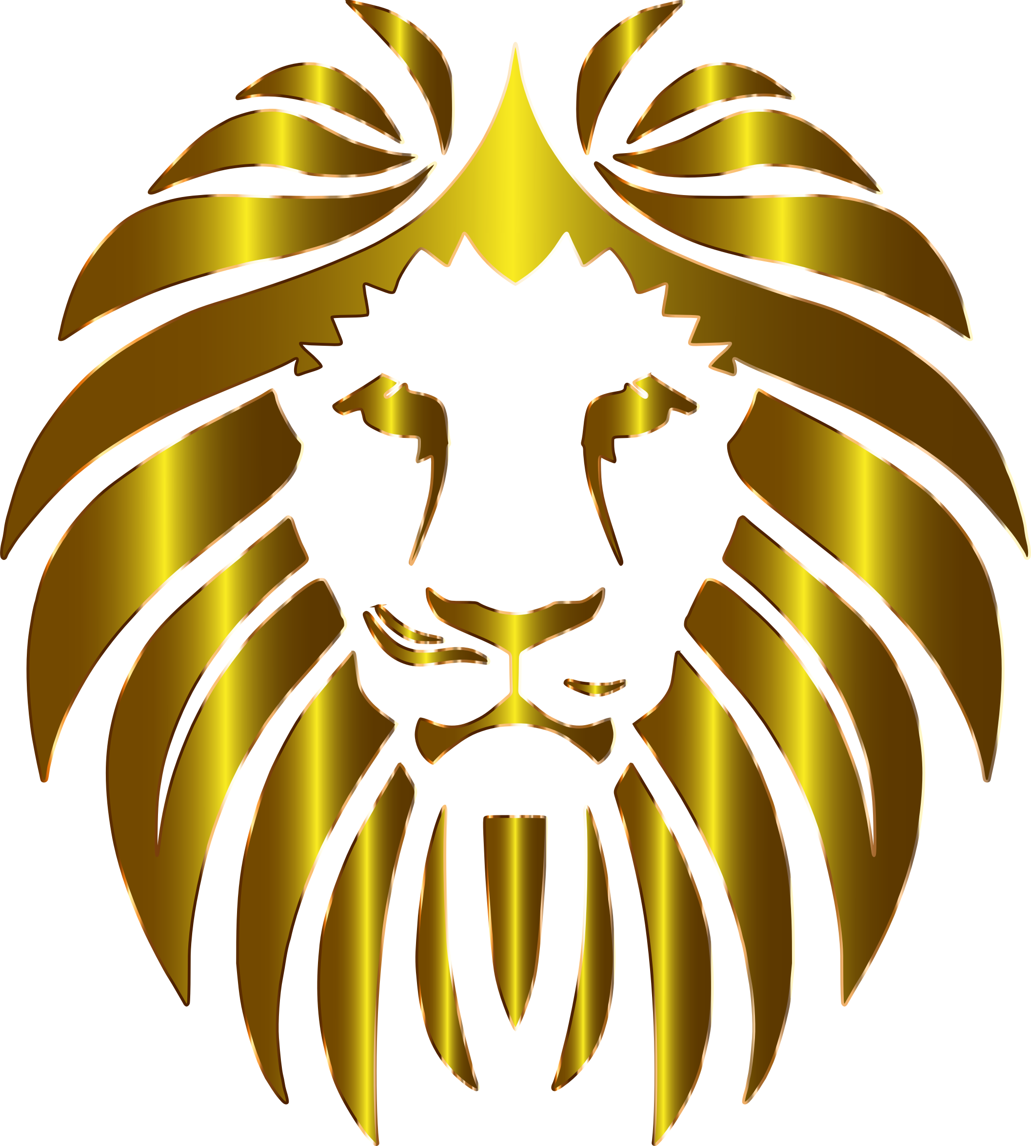Clipart - Lion Logo Transparent Background (2114x2350)