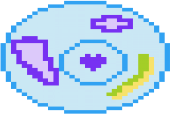 Endoplasmic Reticulum - Pixel Art Circle (480x320)