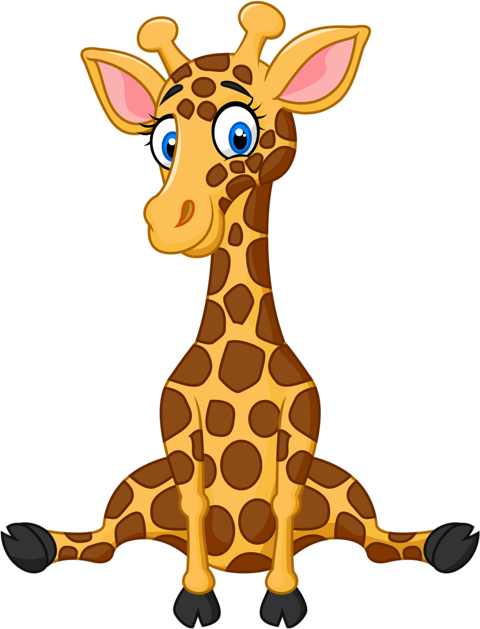 Фото, Автор Soloveika На Яндекс - Cute Giraffe Cartoon (1002x1280)