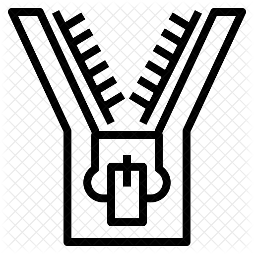 Zipper Icon - Textile (512x512)