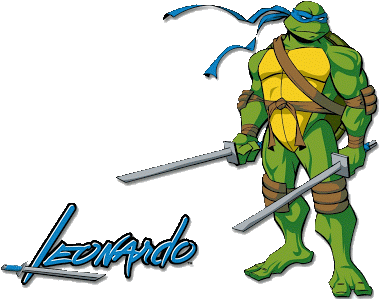 Leonardo Ninja Turtle Teenage Mutant Turtles - Teenage Mutant Ninja Turtles Leonardo (400x300)