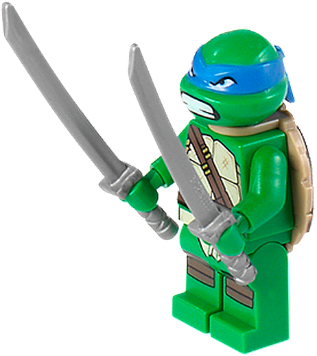 Leonardo - Lego Tmnt 2012 Leonardo (462x519)
