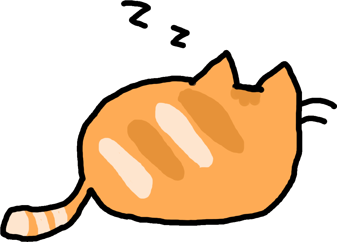 Huge Wallpaper Of Cartoon Gif - Cute Animated Cat (1500x1500)