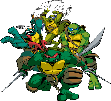 Vs - Teenage Mutant Ninja Turtles (497x424)