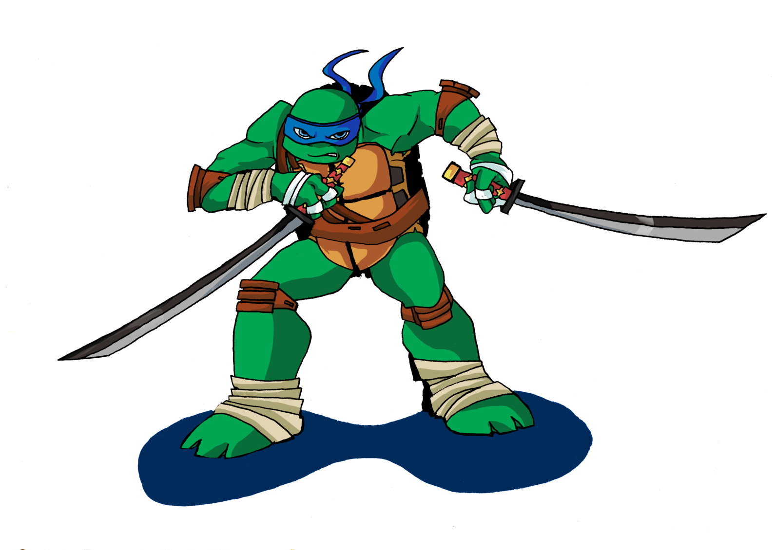 Tmnt Leonardo By Lemonadestandoflife On Deviantart - Leonardo (1600x1141)