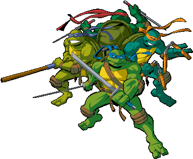 I Never Thought It Would Happen, But At These Past - Teenage Mutant Ninja Turtles Birthday Party (394x326)