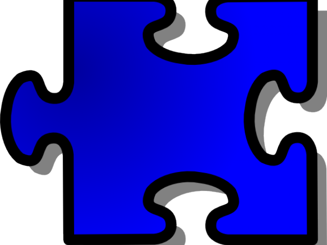 Puzzle Piece Clipart - Puzzle Pieces Clip Art (640x480)