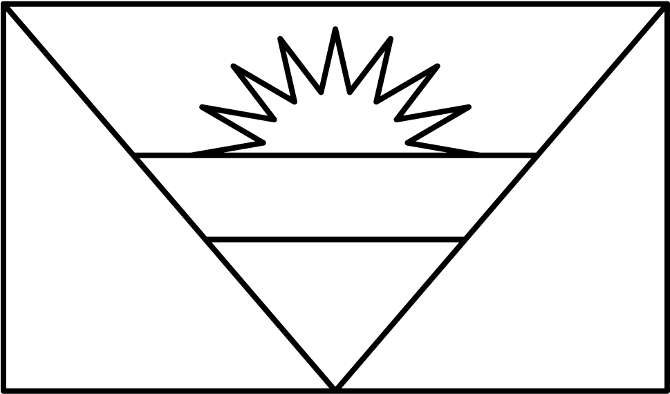 Brazil Flag - Flag Of Antigua And Barbuda (1000x600)