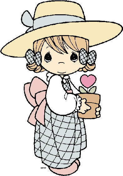Baby Clipart Precious Moment - Precious Moments Clipart (405x575)