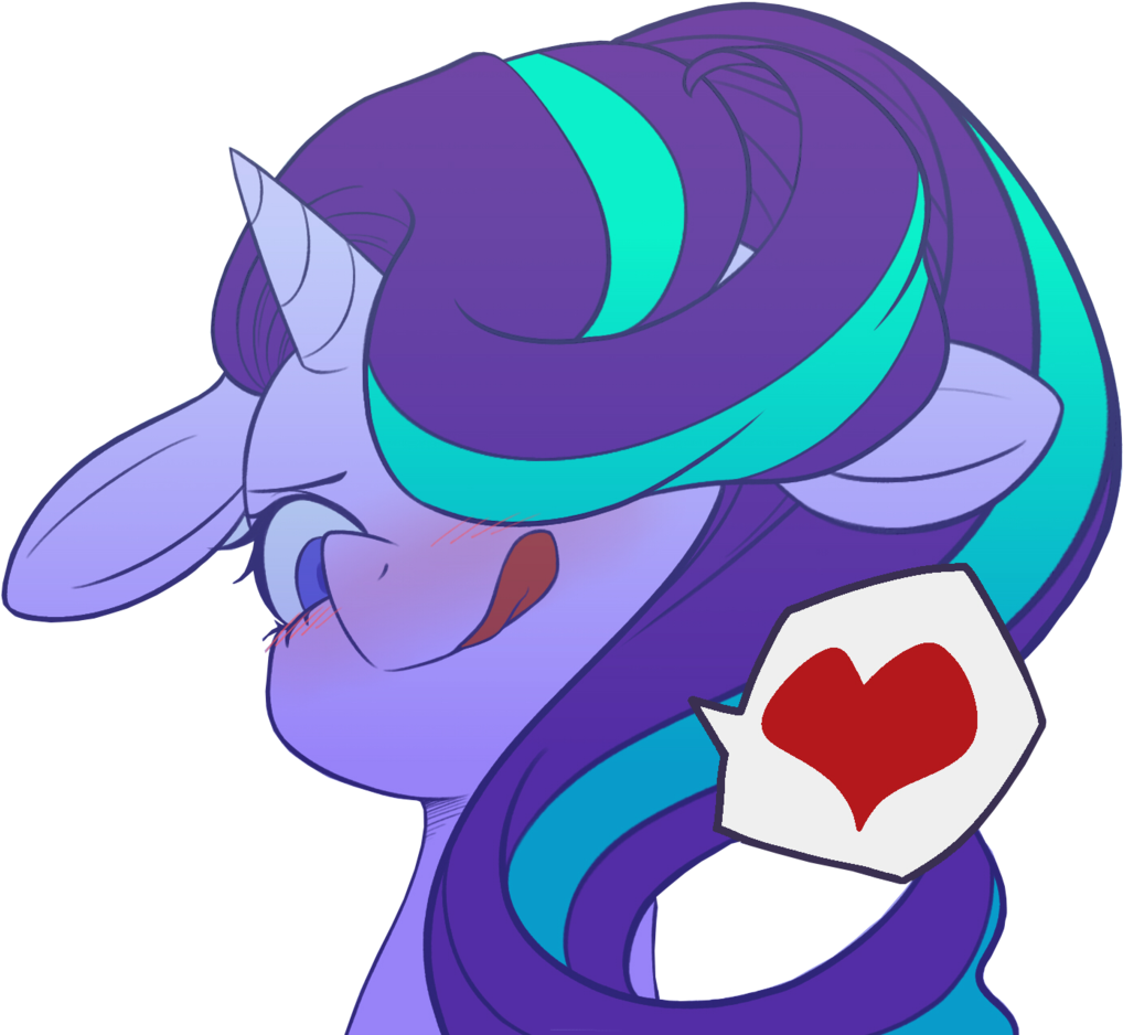 Kaikoinu, Blushing, Bust, Edit, Floppy Ears, Heart, - Cartoon (1024x1024)