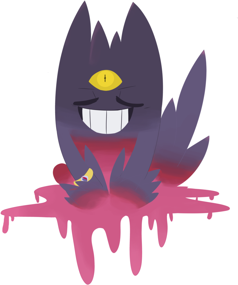 Shadow Taggin By Xturbopoweredx - Gengar (816x979)