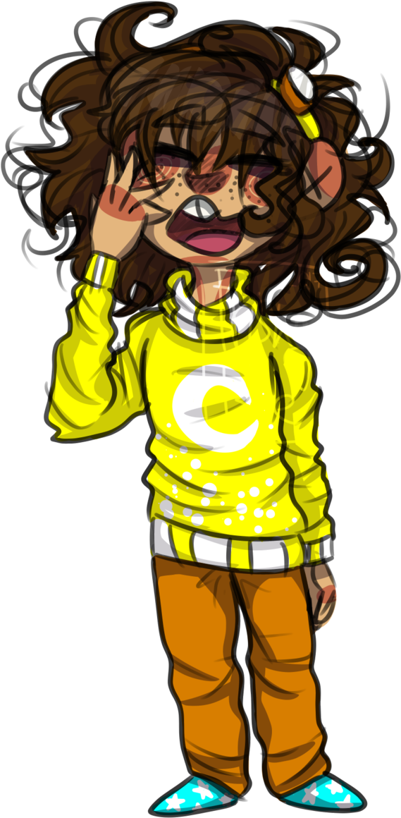 Yawns By Jazzy Bee - Cartoon (660x1211)