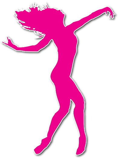 Tolly Has A Great Passion For Dance And She Shares - Dance Silhouettes (390x525)