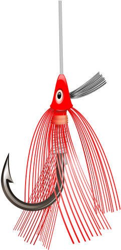 Fishing Lure Png Clip Art - Fishing Lure Clip Art (480x969)