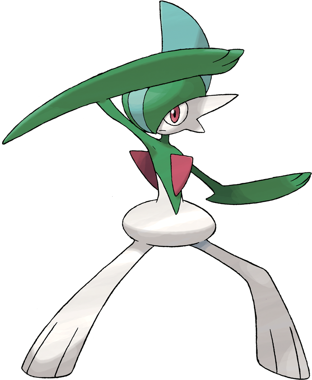 Elbow Blades Are Cool - Gallade Pokemon (1280x1280)
