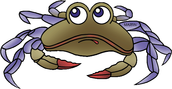Blue Crab - Clip Art Blue Crabs (648x343)