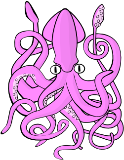 Knitted Squid Pattern Knitting For Profit Rh Knittingforprofitreview - Giant Squid Clipart (640x480)